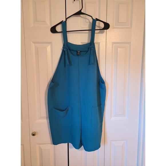 Shein 0x women's teal romper - Picture 1 of 7